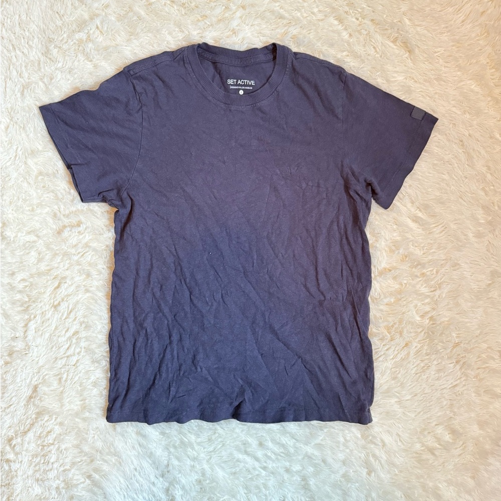 SET ACTIVE Navy Blue T-Shirt